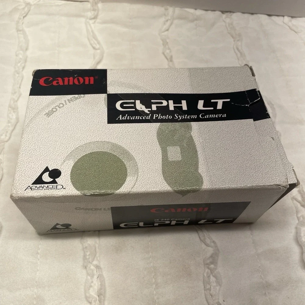 Canon Elph LT Advanced Photo System Point & Shoot Film Camera Blue‎ UNTESTED NEW